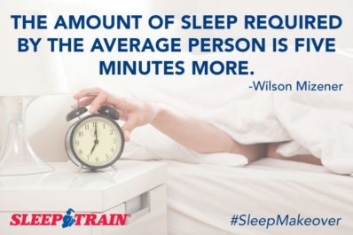 It’s Sleep Awareness Week!